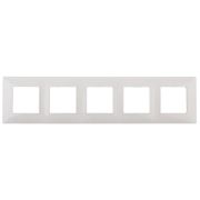 Рамка 5-м 14-5005-01 Elegance бел. ЭРА Б0034405