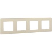 Рамка 4-м Inspiria сл. кость IEK 673961