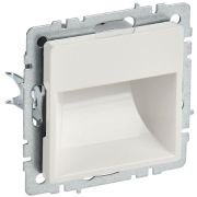 Подсветка светодиодная BRITE встраив. ПЛ20-БрБ механизм бел. IEK BR-FL20-K01