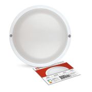 Светильник светодиодный СПП 2040-КРУГ 20Вт 4000К IP65 1800лм 155мм герметичный IN HOME 4690612044903