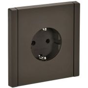 Розетка СП FORTE&PIANO FP313 16А с заземл. защ. шторки безвинт. крепл. сер. IEK FP-R14-16-1-K03