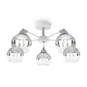 Светильник Jasper 60Вт E27х5 IP20 подвесной Freya FR5225PL-05W