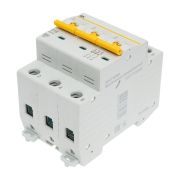 Выключатель автоматический модульный 3п D 16А 6кА ВА47-60МА без тепл. расцеп. KARAT IEK MVA33-3-016-D