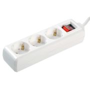 Удлинитель 3х3м с заземл. 16А IP20 У03К 2P+PE 250В ПВС 3х1 с выкл. IEK WYP10-16-03-03-ZK-N